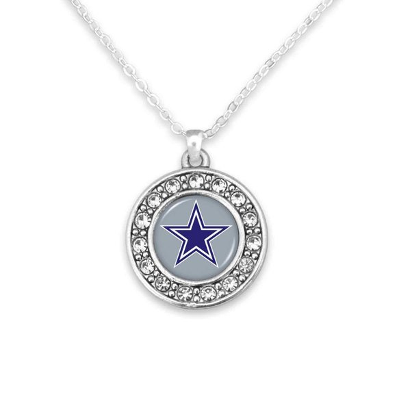 Dallas Cowboys Jewelry Necklace Abby Girl - Picture 1 of 1